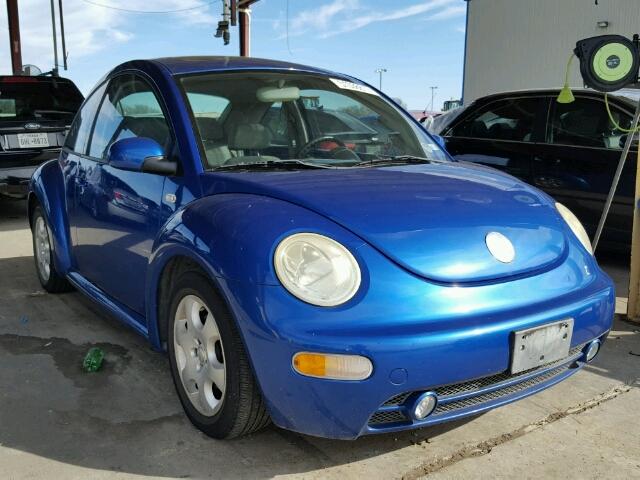 3VWCP21CX2M456890 - 2002 VOLKSWAGEN NEW BEETLE BLUE photo 1