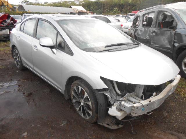 2HGFB6E56DH708932 - 2013 HONDA CIVIC SI SILVER photo 1