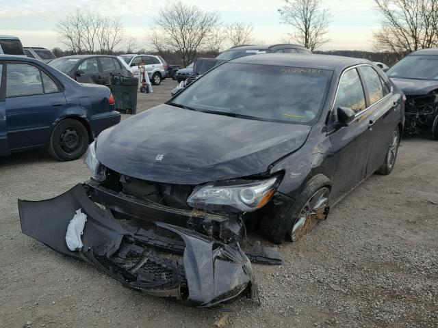 4T1BF1FK2FU083997 - 2015 TOYOTA CAMRY LE BLACK photo 2