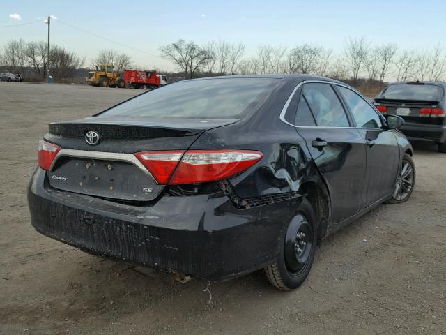 4T1BF1FK2FU083997 - 2015 TOYOTA CAMRY LE BLACK photo 4