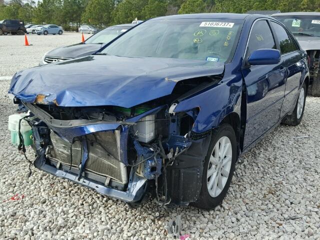 4T4BF3EK4BR101199 - 2011 TOYOTA CAMRY BASE BLUE photo 2