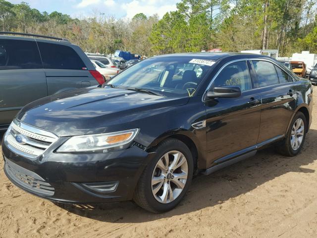 1FAHP2EW7BG156222 - 2011 FORD TAURUS SEL BLACK photo 2