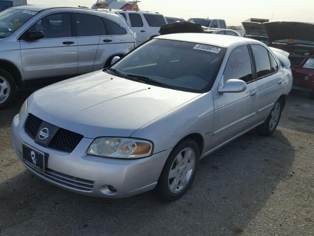 3N1CB51D25L454222 - 2005 NISSAN SENTRA 1.8 SILVER photo 2