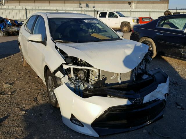 5YFBURHE2HP726607 - 2017 TOYOTA COROLLA L WHITE photo 1