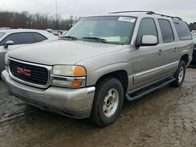 3GKEC16T41G266644 - 2001 GMC YUKON XL C TAN photo 2