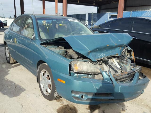 KMHDN46D66U234368 - 2006 HYUNDAI ELANTRA GL BLUE photo 1