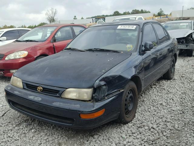 1NXBB02E2TZ403739 - 1996 TOYOTA COROLLA DX GREEN photo 2