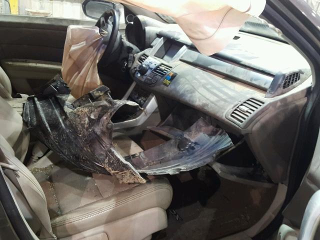 5J8TB18537A007494 - 2007 ACURA RDX TECHNO SILVER photo 5