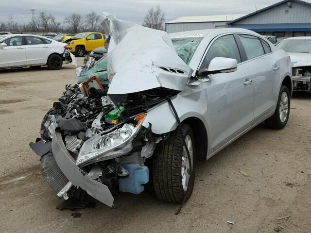 1G4GD5ER2CF197922 - 2012 BUICK LACROSSE P SILVER photo 2