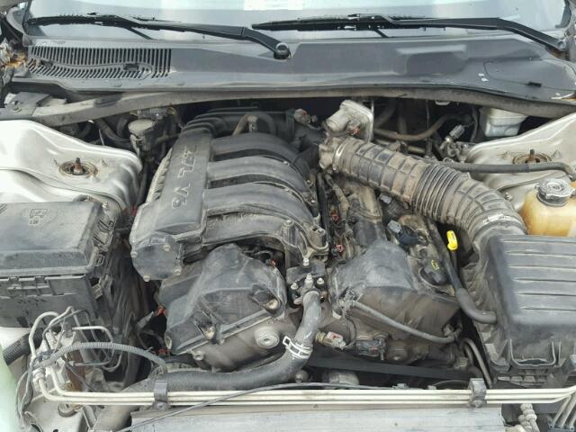 2B3KA43R08H259958 - 2008 DODGE CHARGER GRAY photo 7