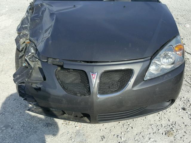 1G2ZH558264284989 - 2006 PONTIAC G6 GT CHARCOAL photo 7