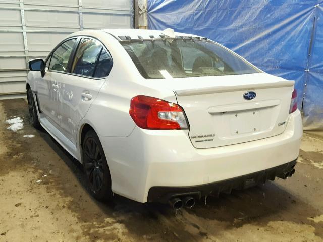 JF1VA1B68G9817884 - 2016 SUBARU WRX WHITE photo 3