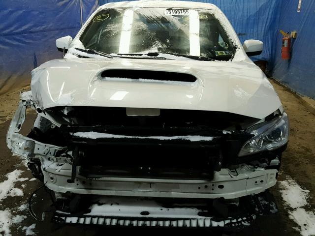 JF1VA1B68G9817884 - 2016 SUBARU WRX WHITE photo 9