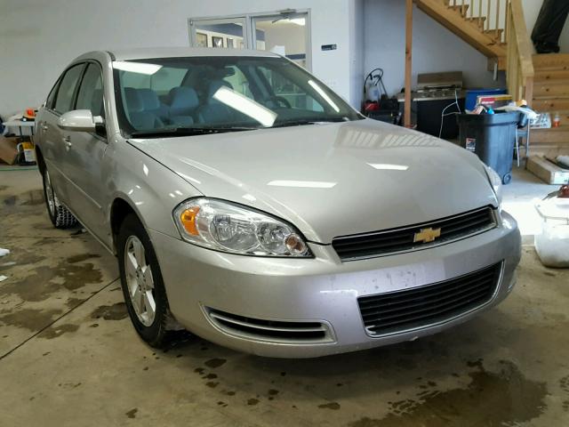 2G1WT58N489105620 - 2008 CHEVROLET IMPALA LT SILVER photo 1