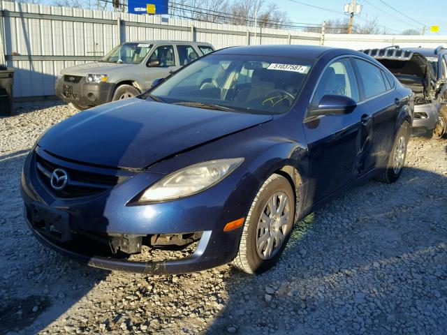 1YVHZ8BH7A5M50477 - 2010 MAZDA 6 I BLUE photo 2