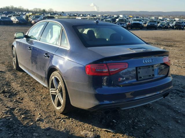 WAUBGAFL4DA157877 - 2013 AUDI S4 PREMIUM BLUE photo 3