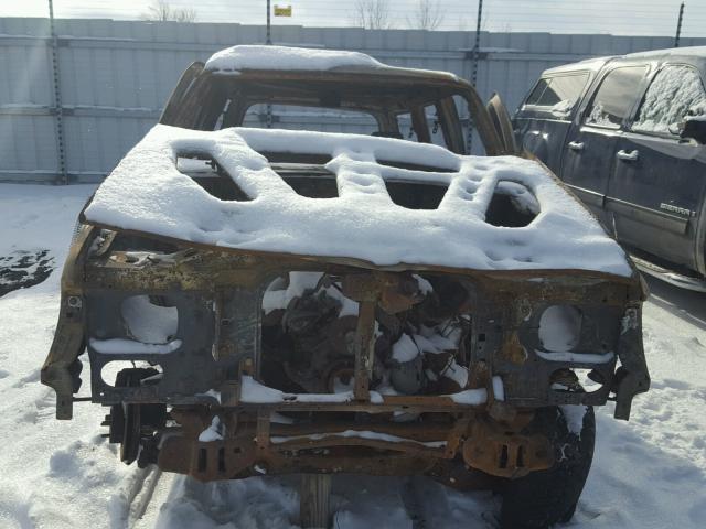 1FMZU72X5YUB31875 - 2000 FORD EXPLORER X BURN photo 9