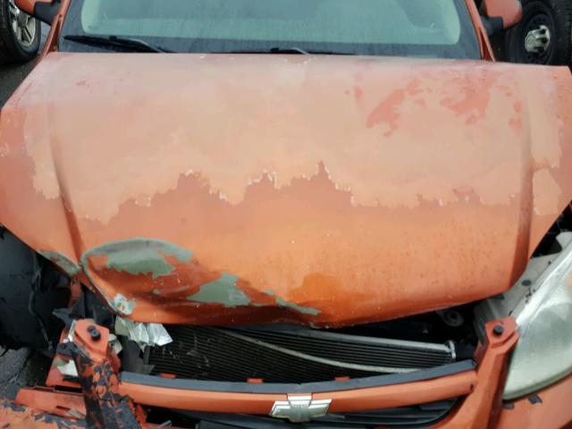 1G1AL15FX67623049 - 2006 CHEVROLET COBALT LT ORANGE photo 7