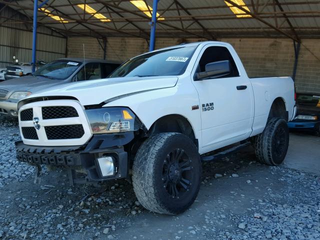 3C6JR6AT4EG331552 - 2014 RAM 1500 ST WHITE photo 2