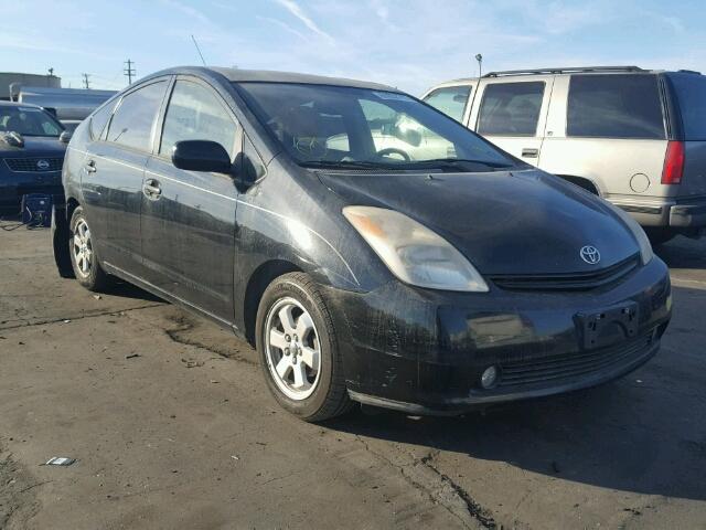 JTDKB20UX40045986 - 2004 TOYOTA PRIUS BLACK photo 1