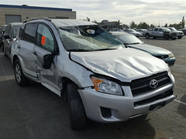 2T3ZF4DV6CW114037 - 2012 TOYOTA RAV4 SILVER photo 1