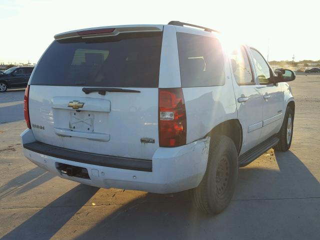 1GNFC13068R206389 - 2008 CHEVROLET TAHOE C150 WHITE photo 4