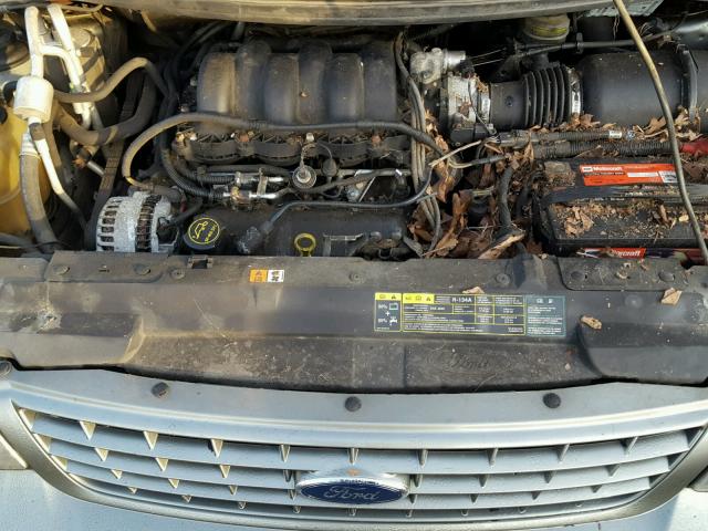 2FMZA51432BB50961 - 2002 FORD WINDSTAR L GRAY photo 7