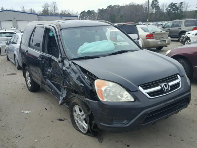 SHSRD77814U253277 - 2004 HONDA CR-V EX BLACK photo 1