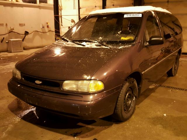 2FMDA5145SBA69468 - 1995 FORD WINDSTAR W PURPLE photo 2