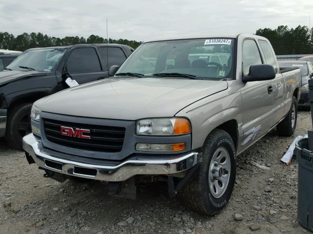 1GTEC19V86Z231220 - 2006 GMC NEW SIERRA TAN photo 2