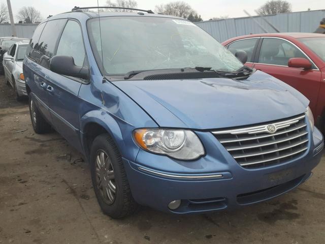 2A4GP64L97R154105 - 2007 CHRYSLER TOWN & COU BLUE photo 1