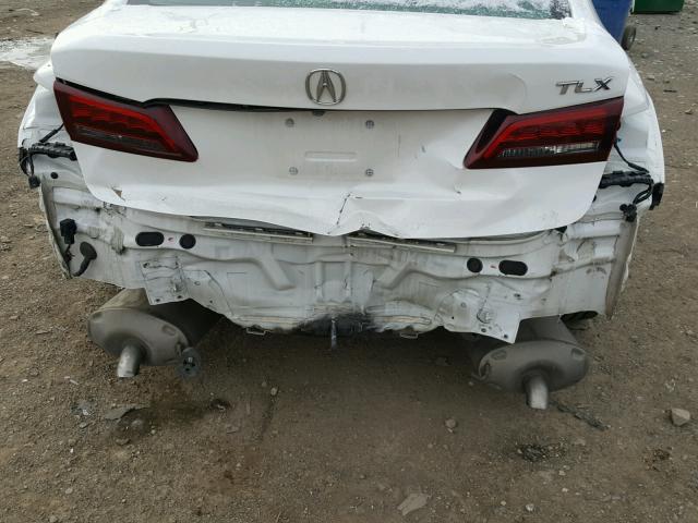 19UUB1F32FA025196 - 2015 ACURA TLX WHITE photo 9