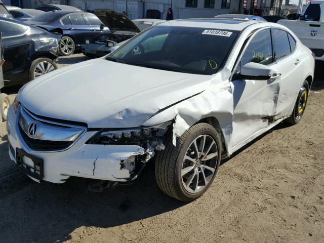 19UUB2F5XHA005952 - 2017 ACURA TLX TECH თეთრი ფოტო 2