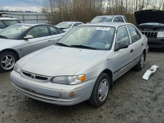 2T1BR12E8YC380686 - 2000 TOYOTA COROLLA VE GOLD photo 2