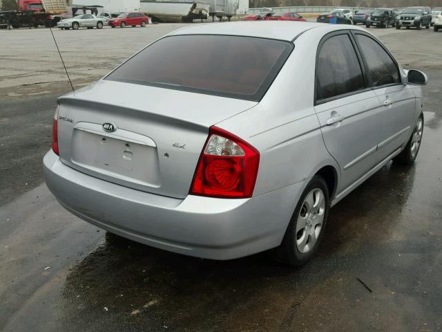 KNAFE121465348951 - 2006 KIA NEW SPECTR TAN photo 4