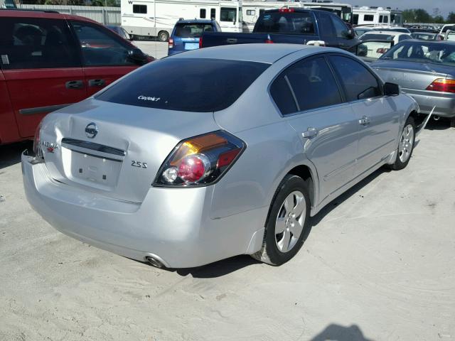 1N4AL21EX8N493983 - 2008 NISSAN ALTIMA 2.5 SILVER photo 4