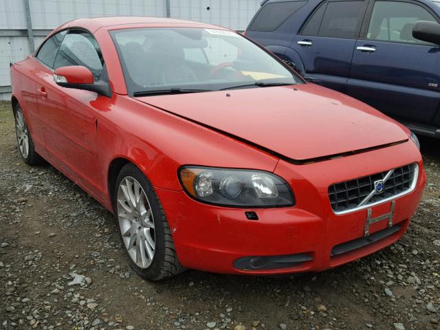 YV1MC67258J042165 - 2008 VOLVO C70 T5 RED photo 1