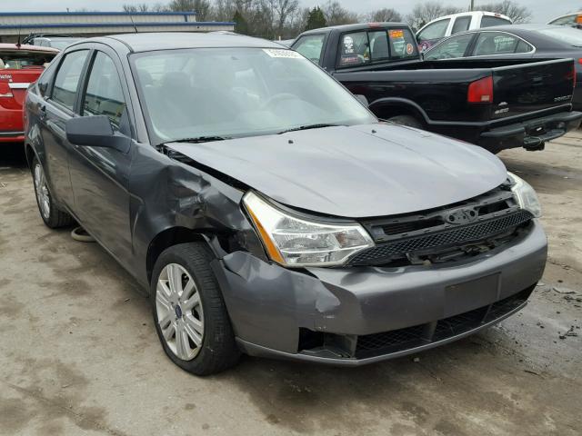 1FAHP3EN1AW164883 - 2010 FORD FOCUS S GRAY photo 1