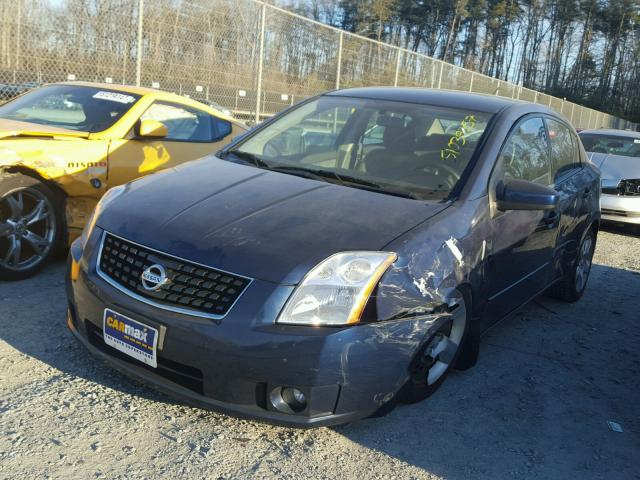 3N1AB61E08L655532 - 2008 NISSAN SENTRA 2.0 BLUE photo 2