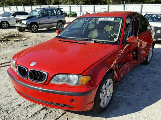 WBAEV33473KL88308 - 2003 BMW 325 I RED photo 2
