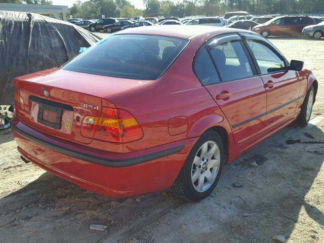 WBAEV33473KL88308 - 2003 BMW 325 I RED photo 4