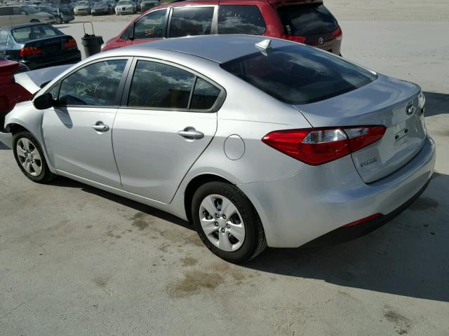 KNAFK4A64G5615143 - 2016 KIA FORTE LX GRAY photo 3