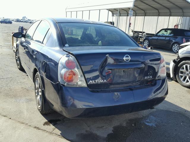 1N4AL11D25N464555 - 2005 NISSAN ALTIMA S BLUE photo 3