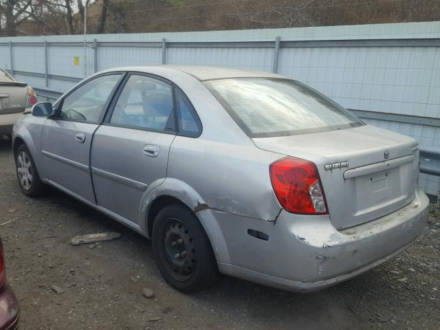 KL5JD52Z54K972775 - 2004 SUZUKI FORENZA S SILVER photo 3