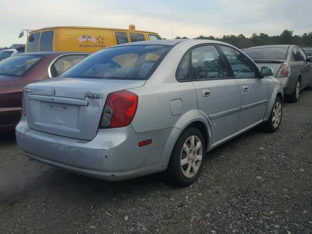 KL5JD52Z54K972775 - 2004 SUZUKI FORENZA S SILVER photo 4