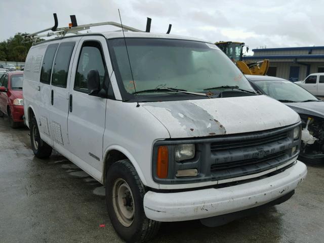 1GCHG35R211154860 - 2001 CHEVROLET EXPRESS G3 WHITE photo 1