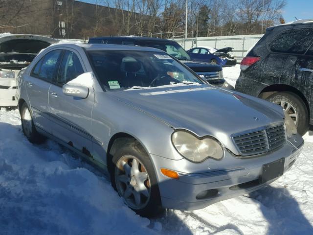 WDBRF64JX1F044869 - 2001 MERCEDES-BENZ C 320 SILVER photo 1