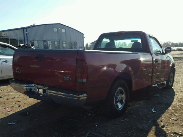 1FTZF17261NA14721 - 2001 FORD F150 RED photo 4