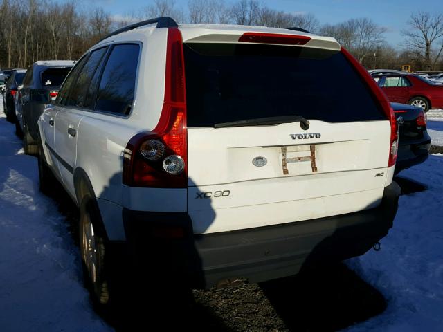 YV4CZ592461283295 - 2006 VOLVO XC90 WHITE photo 3