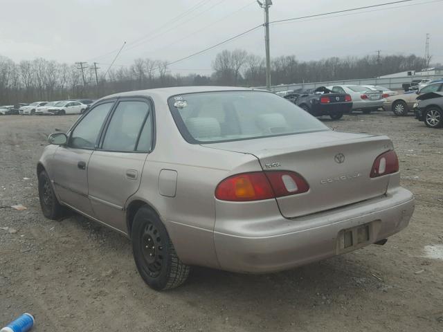 2T1BR12E9XC158575 - 1999 TOYOTA COROLLA VE BEIGE photo 3